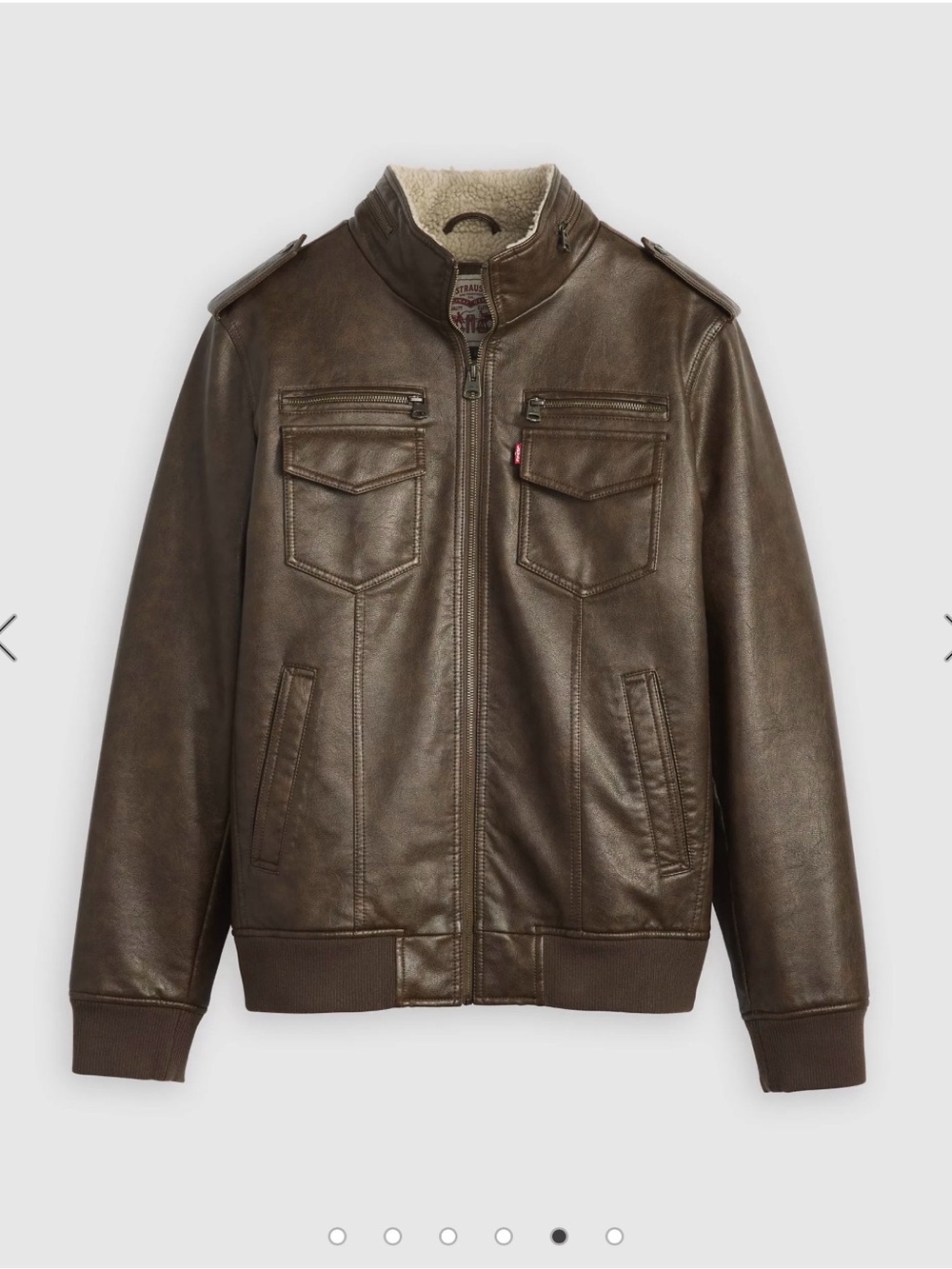 Levi’s Military Bomber Jacket Size Small